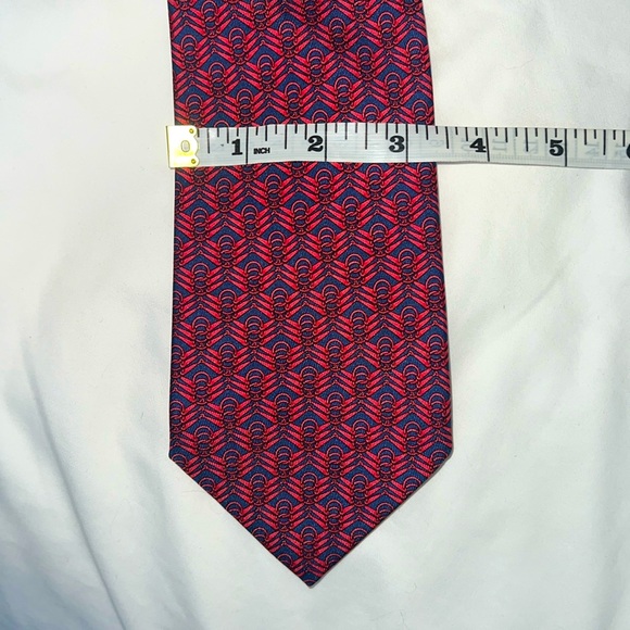HERMES 100% Silk Tie [RARE] - Picture 6 of 6